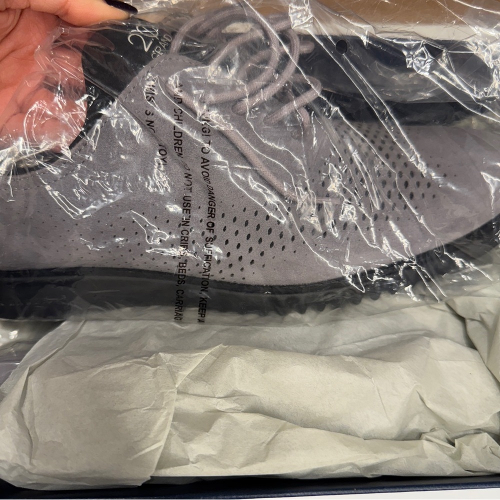 Cole Haan Sleet and Black Zerogrand Sneakers